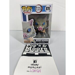 Funko Pop! Demon Slayer: Inosuke Hashibira 870 Vinyl Figure Brand New